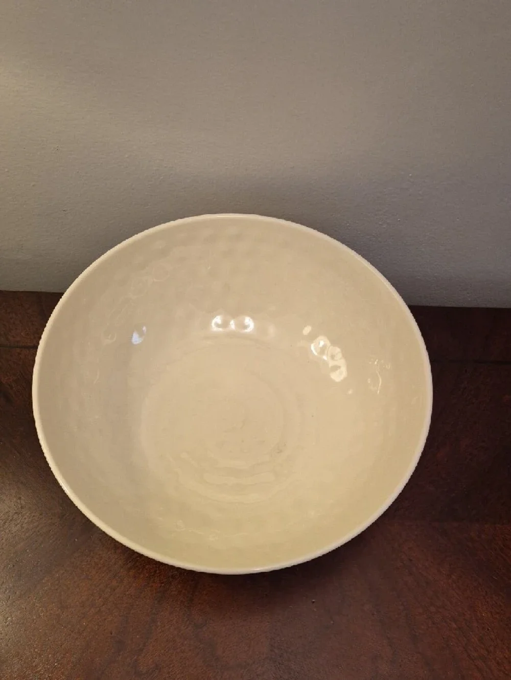 Tommy‎ Bahama Cream Textured 100% Melamine Serving Bowl